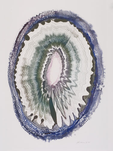 Agate no.10, Monotype, Collection de l'artiste